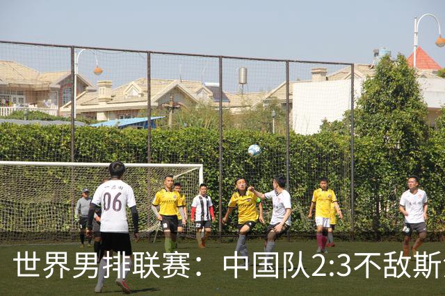 世界男排联赛：中国队2:3不敌斯洛文尼亚队